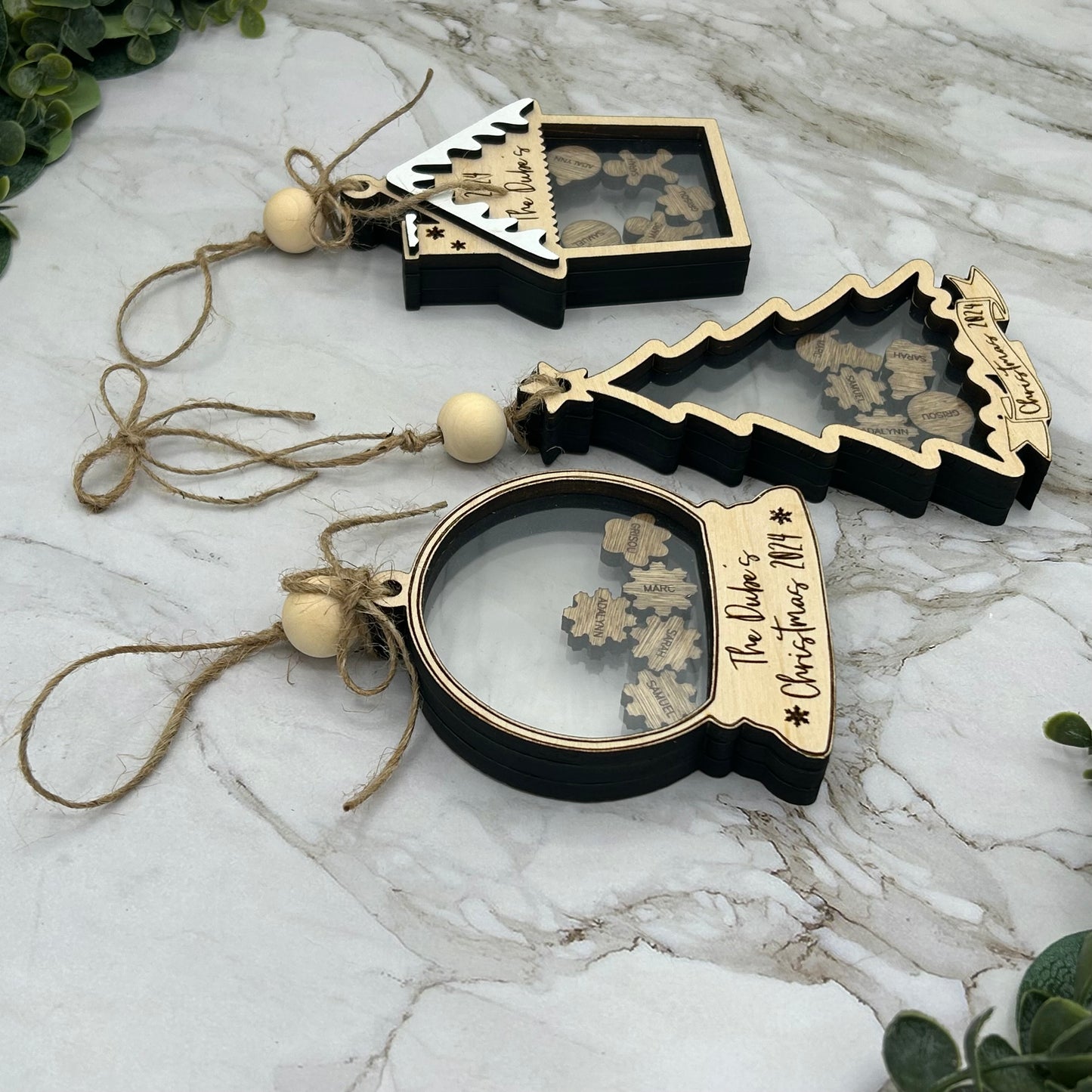 Shaker Ornaments