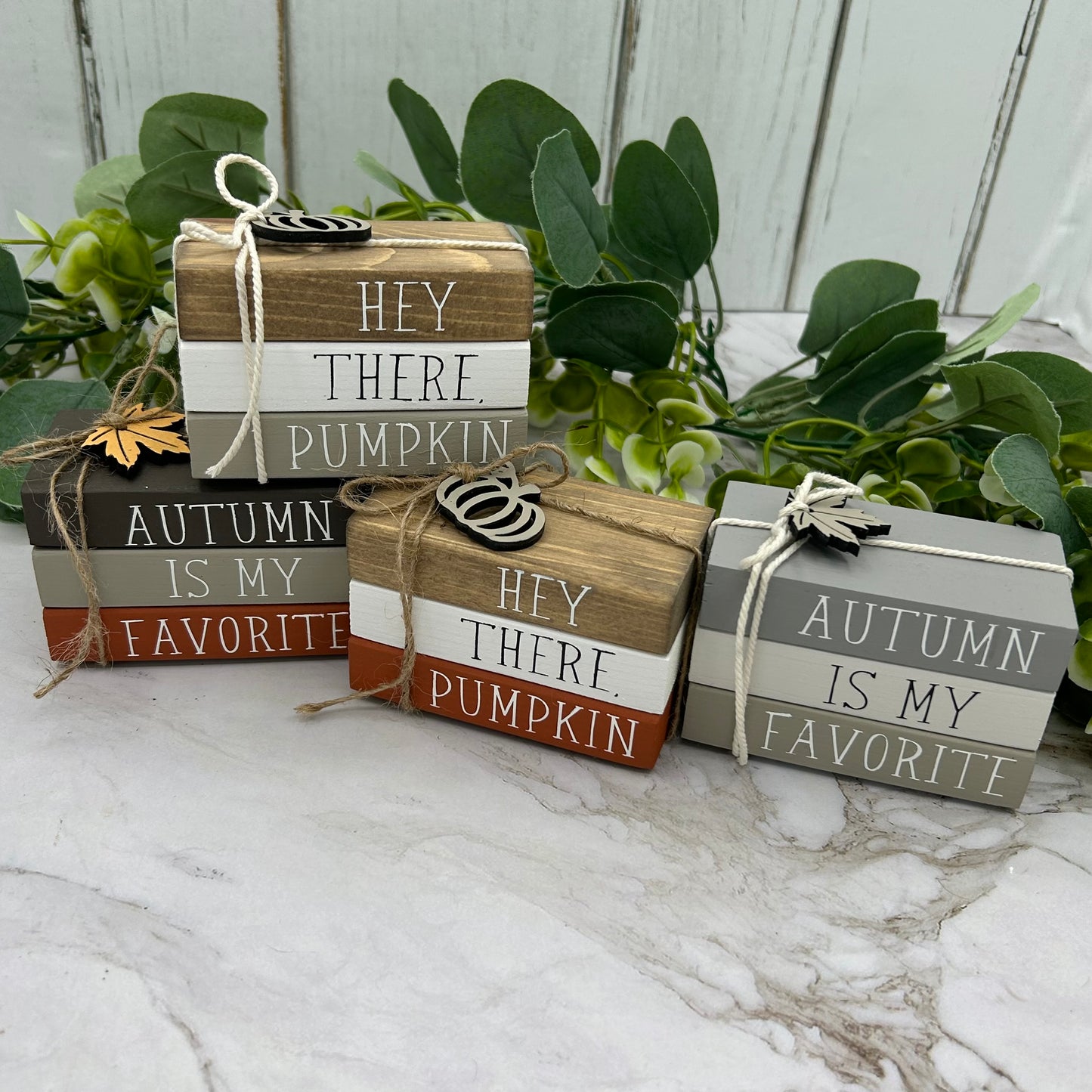 Fall Stacked Books