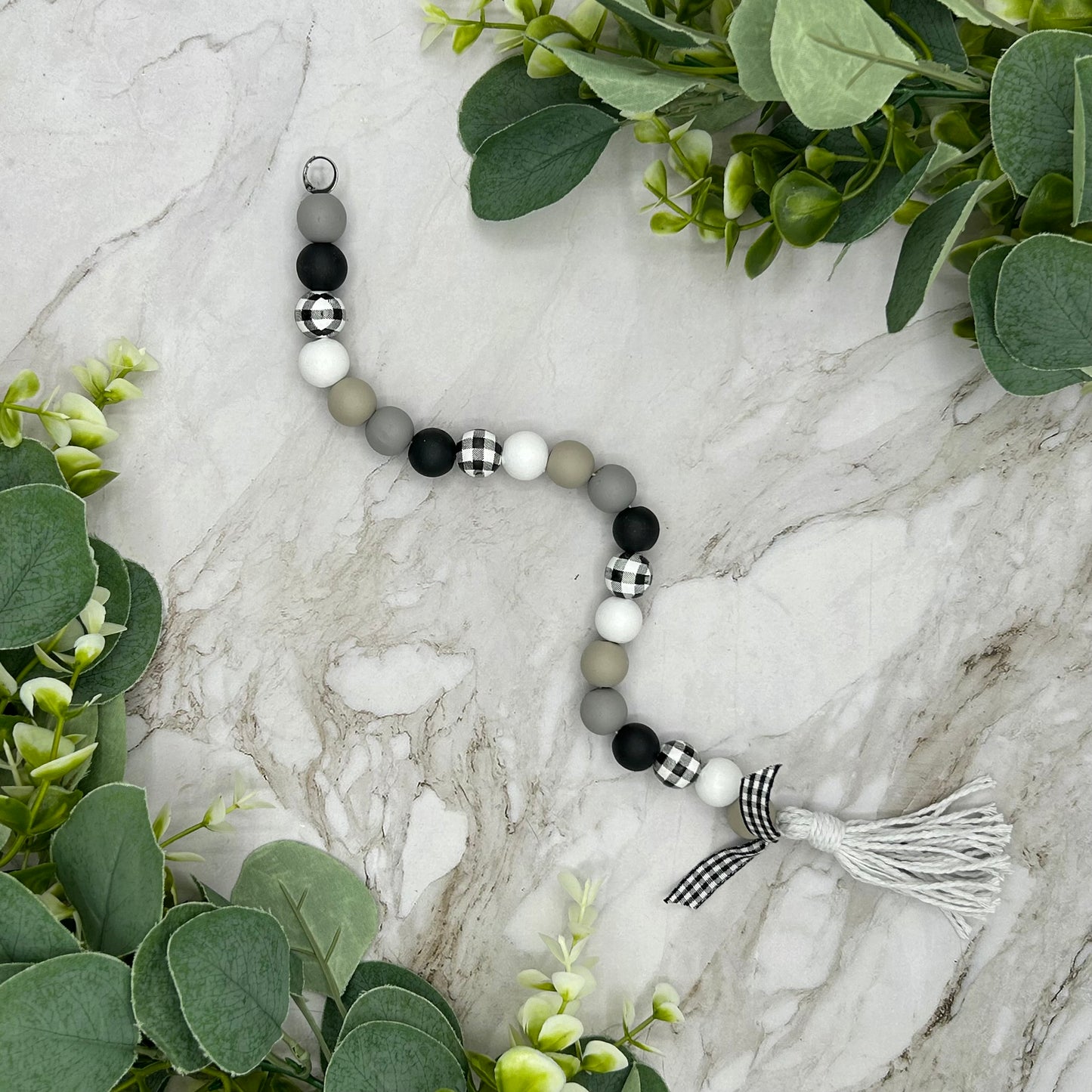 Home Bead Tags and Garland