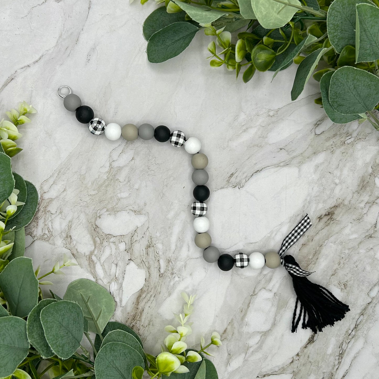 Home Bead Tags and Garland