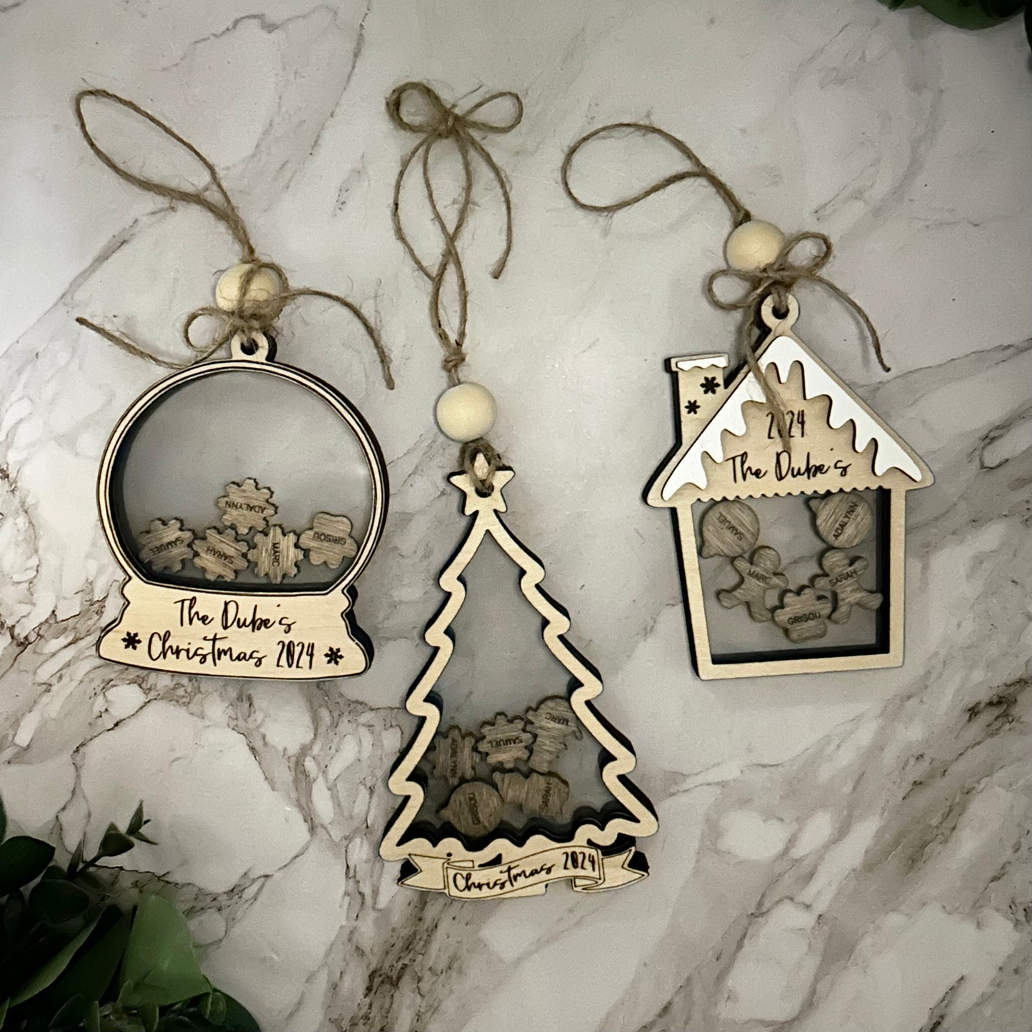Shaker Ornaments