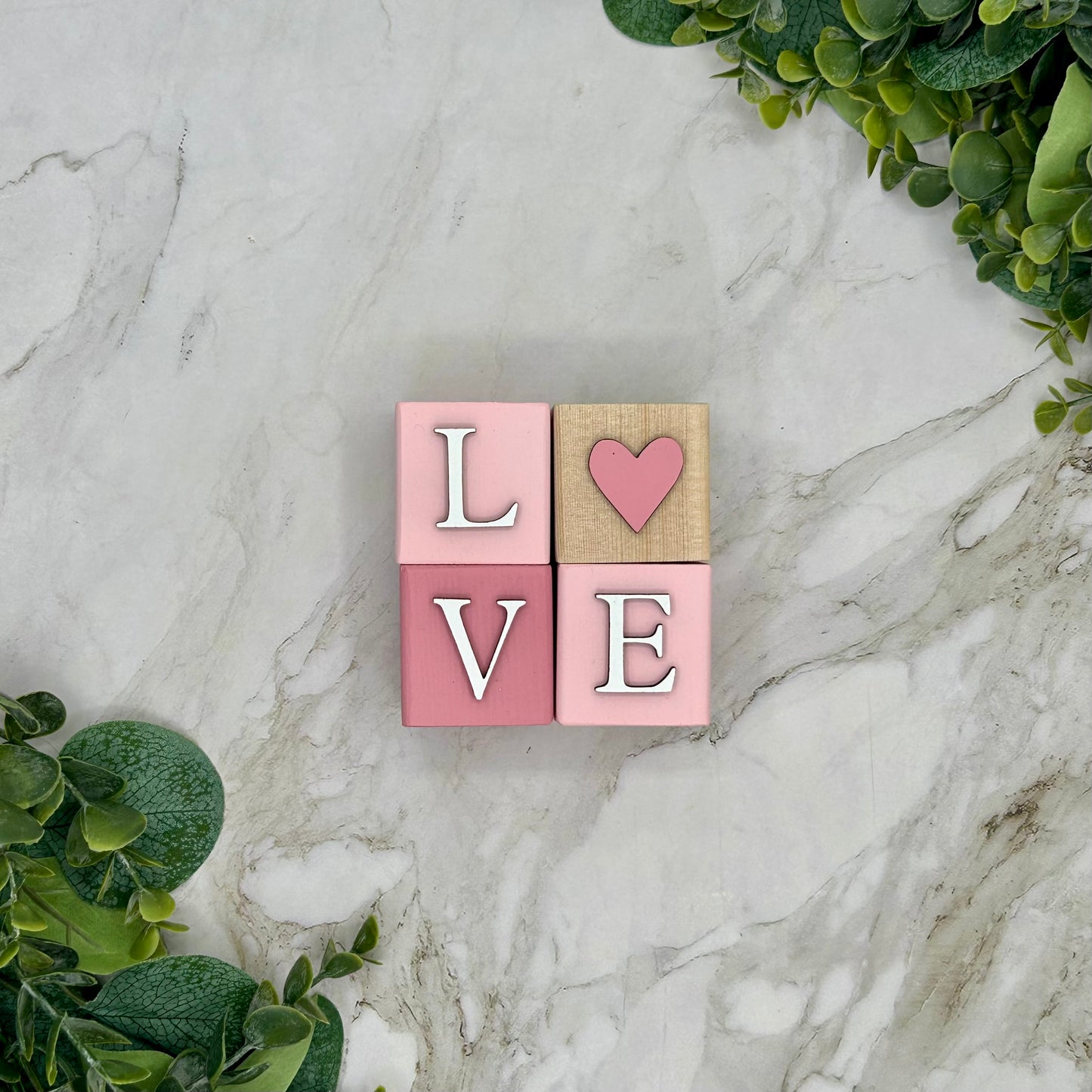 Love Blocks-Pink