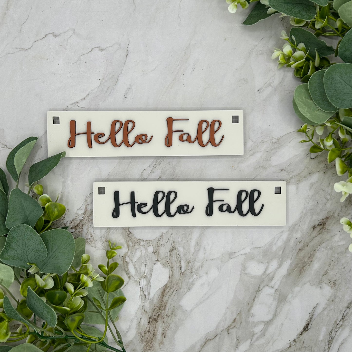 Hello Fall Hanging Sign
