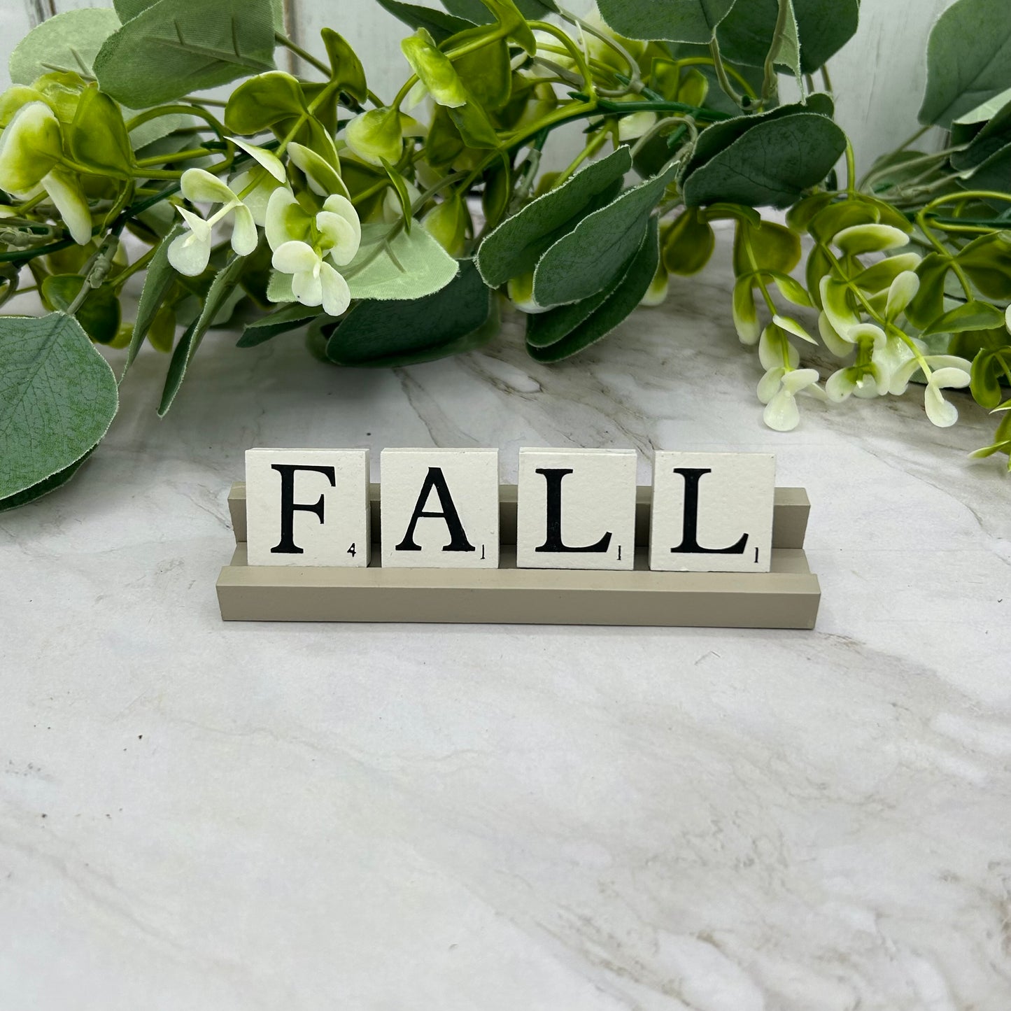 Fall Scrabble Tiles