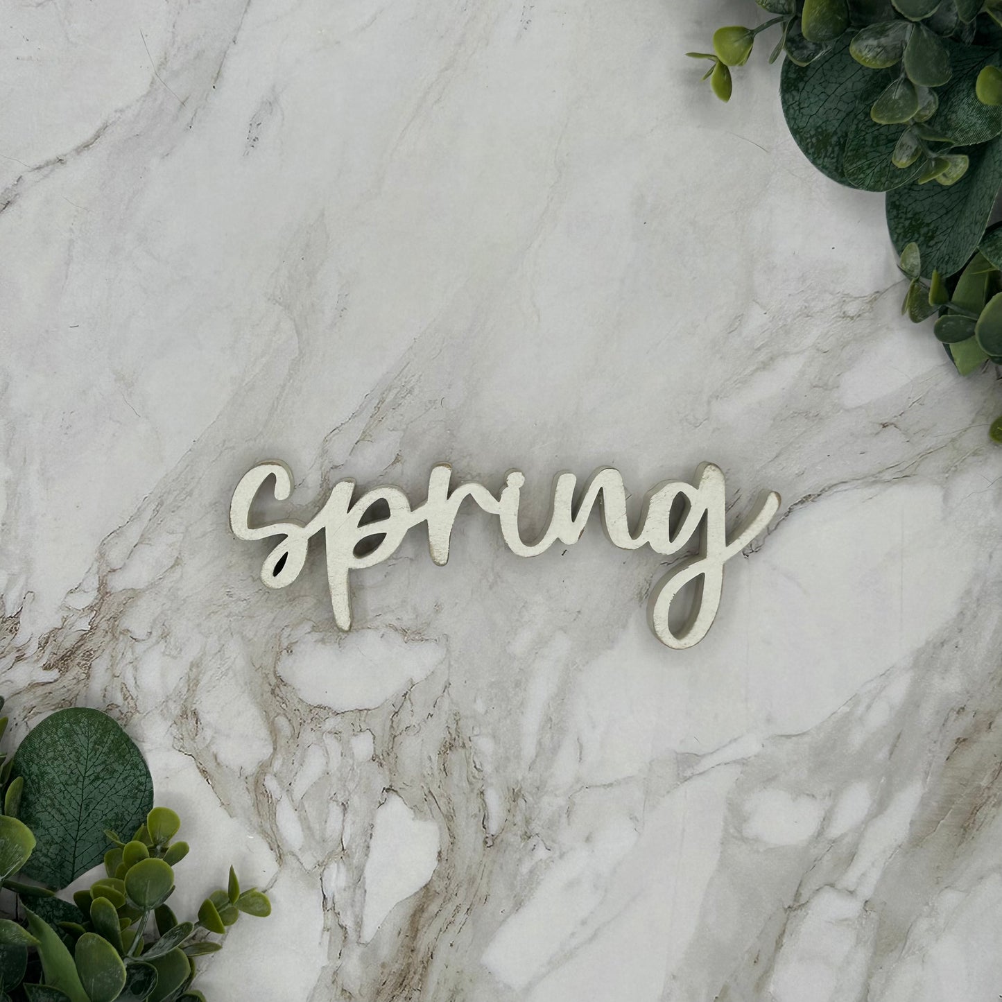 Spring Word Cutout