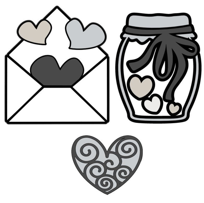 Valentine Mini Wagon-Crate Signs