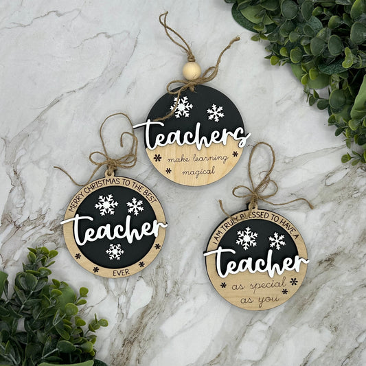 Teacher Ornaments