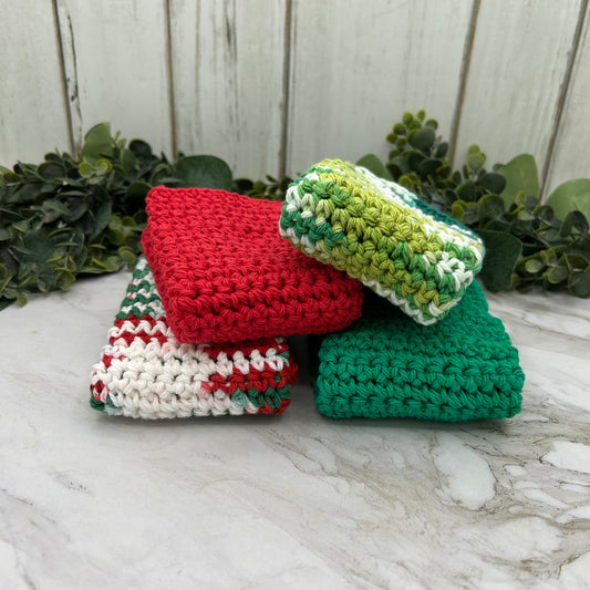 Grinch Knot Dishcloth