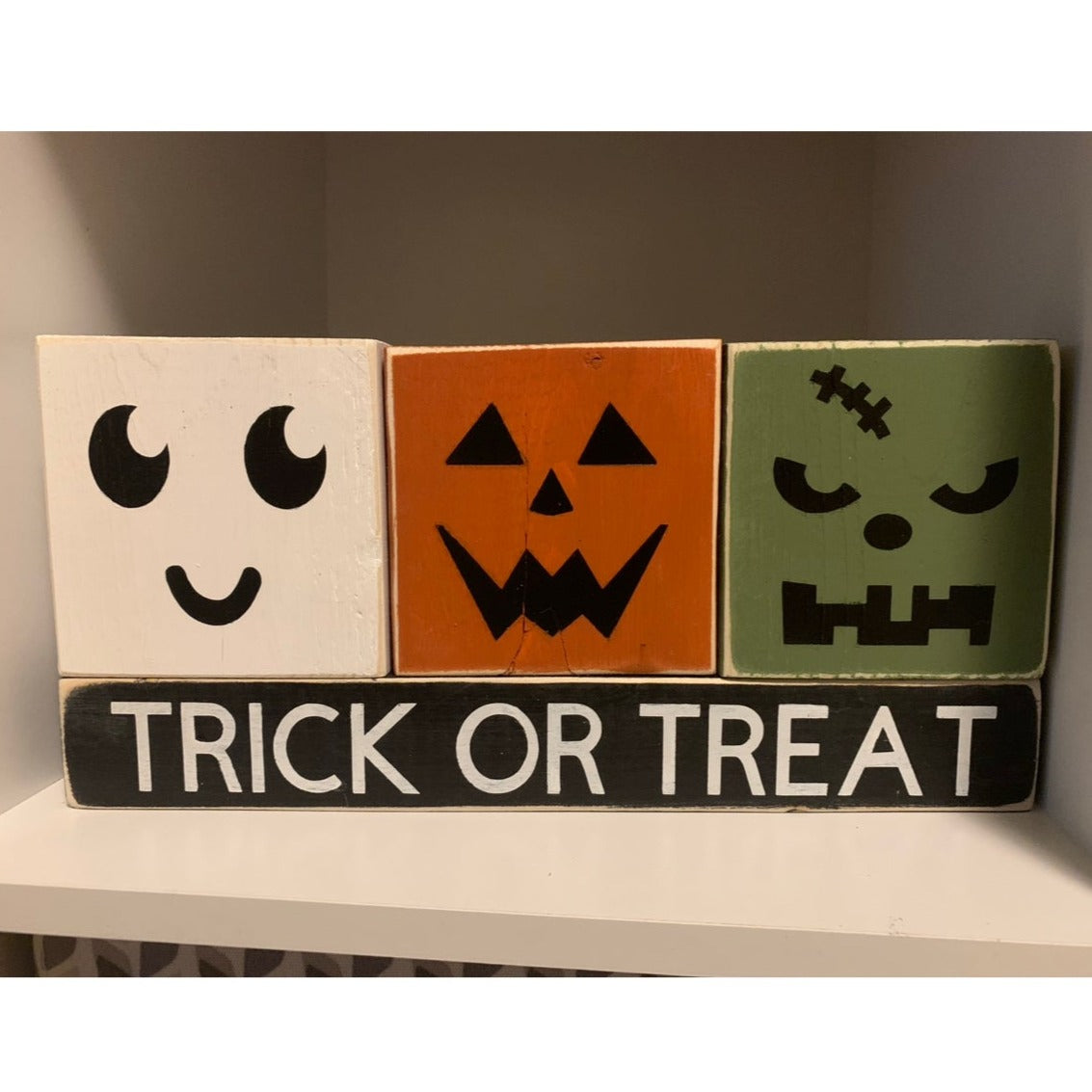 Trick or Treat Stacked Blocks
