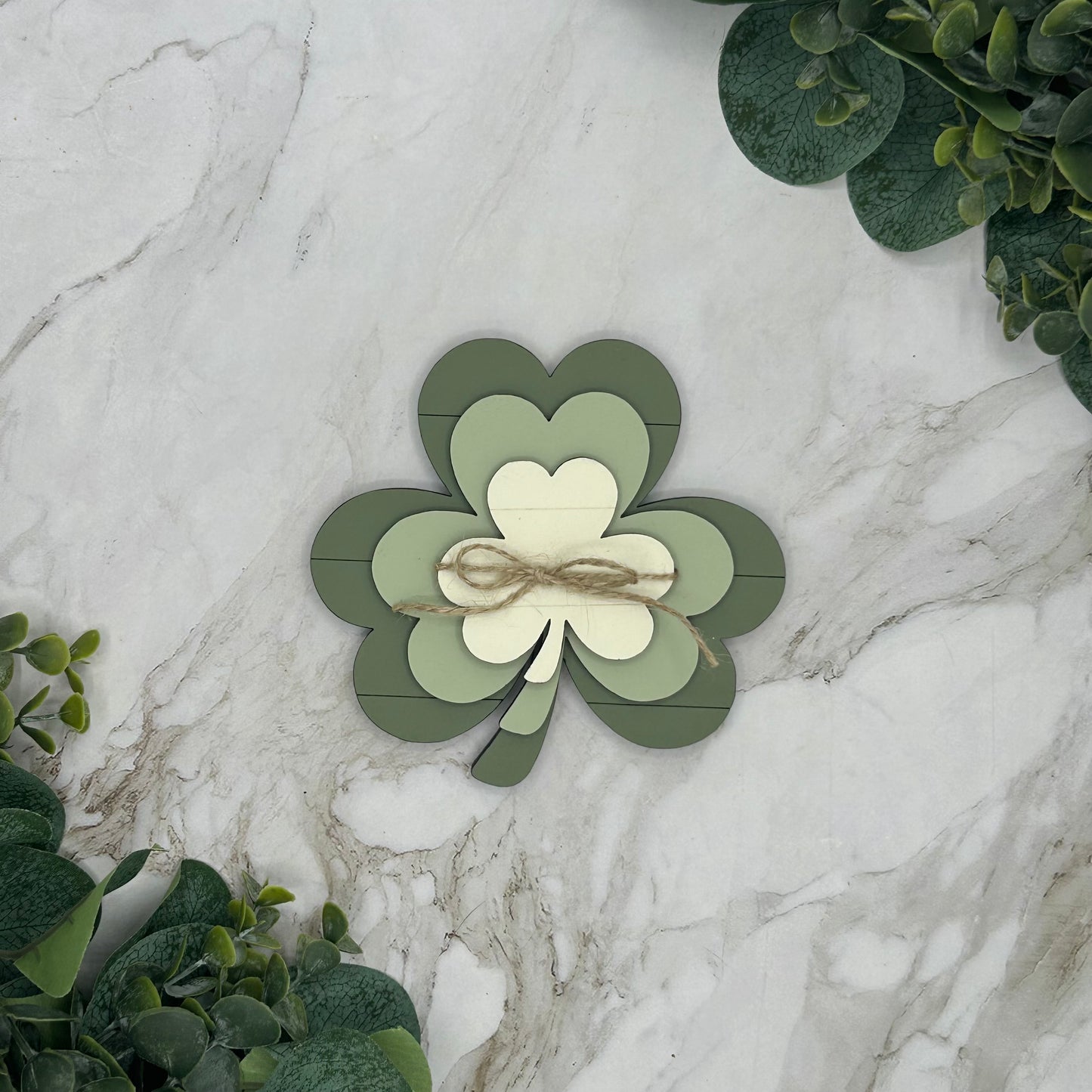 Shamrock Layer Cutouts sign