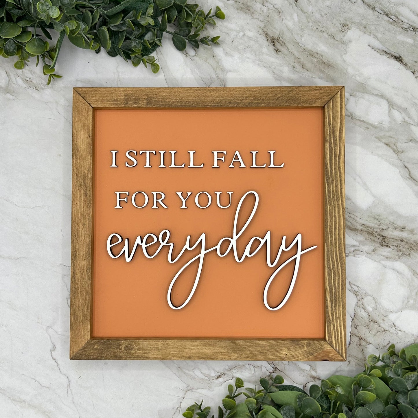 12X12” Framed Fall Signs