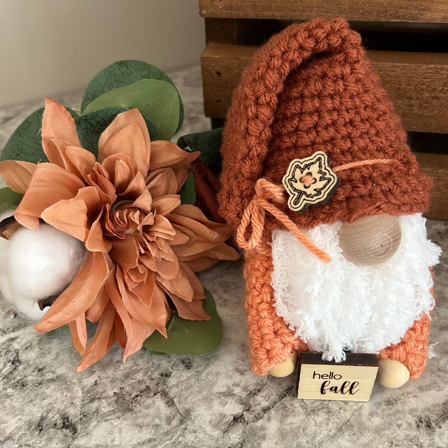 Fall Crochet Mini Gnomes