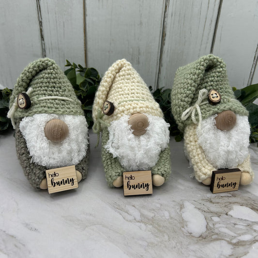 Easter Crochet Mini Gnomes