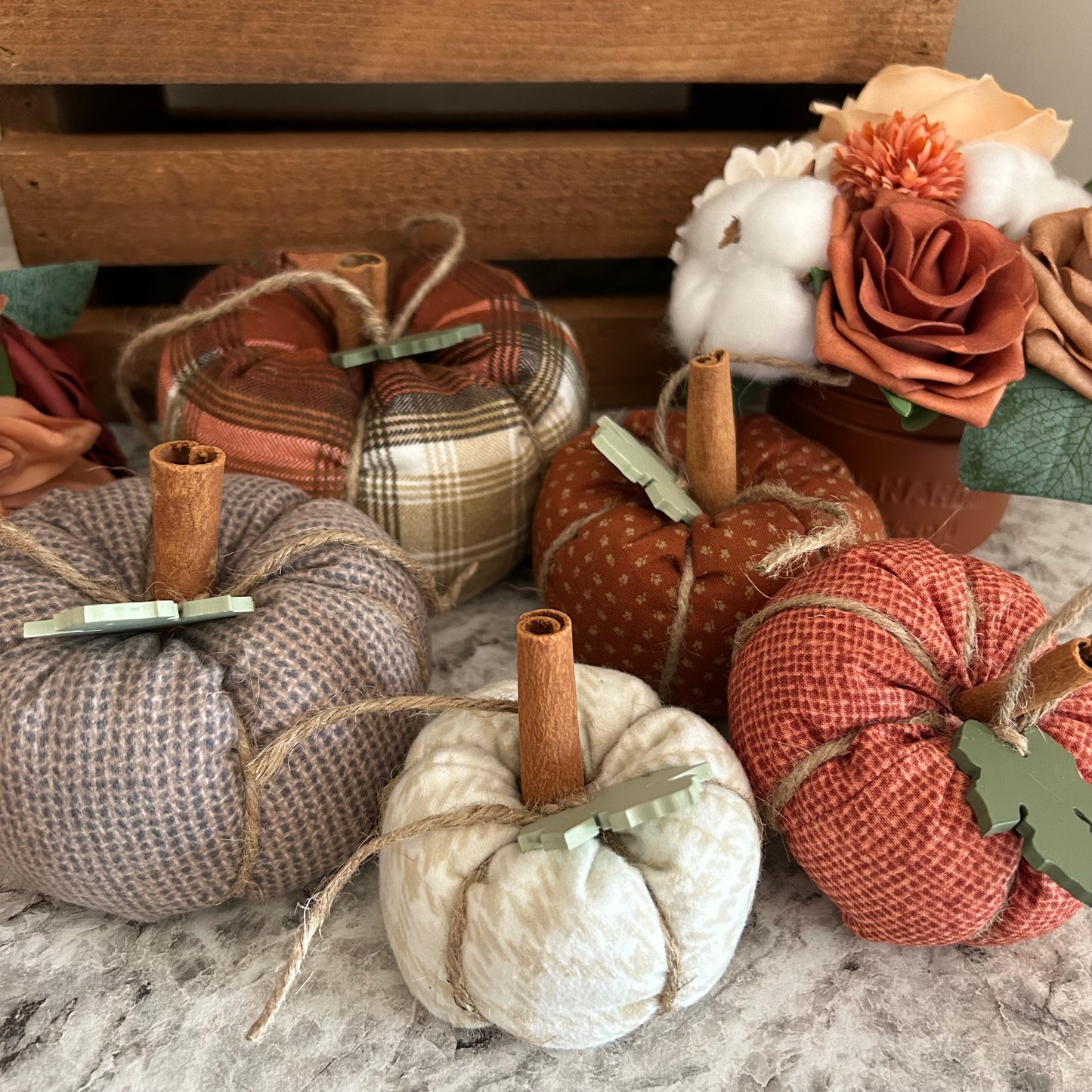 Fabric Pumpkins