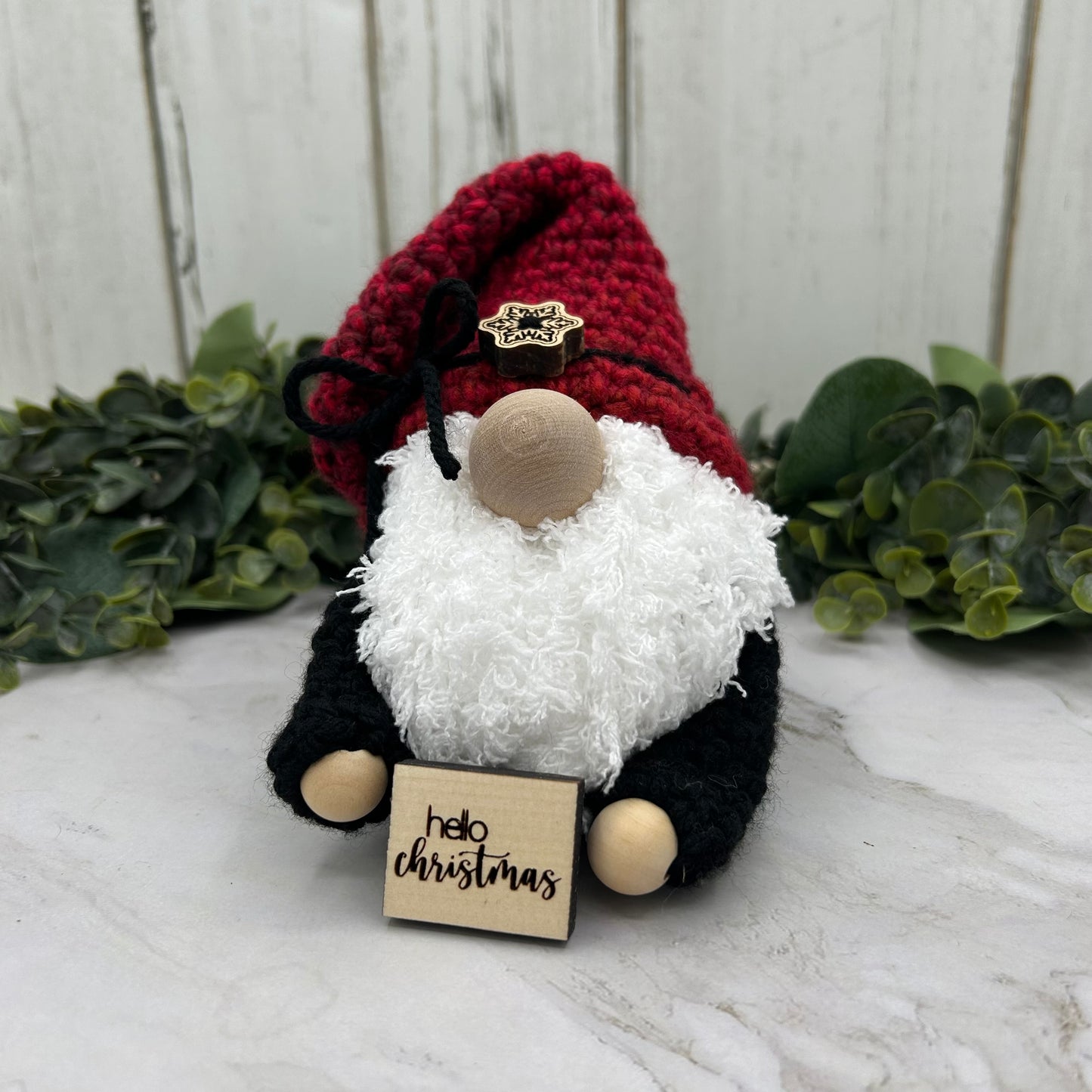 Santa Crochet Mini Gnomes