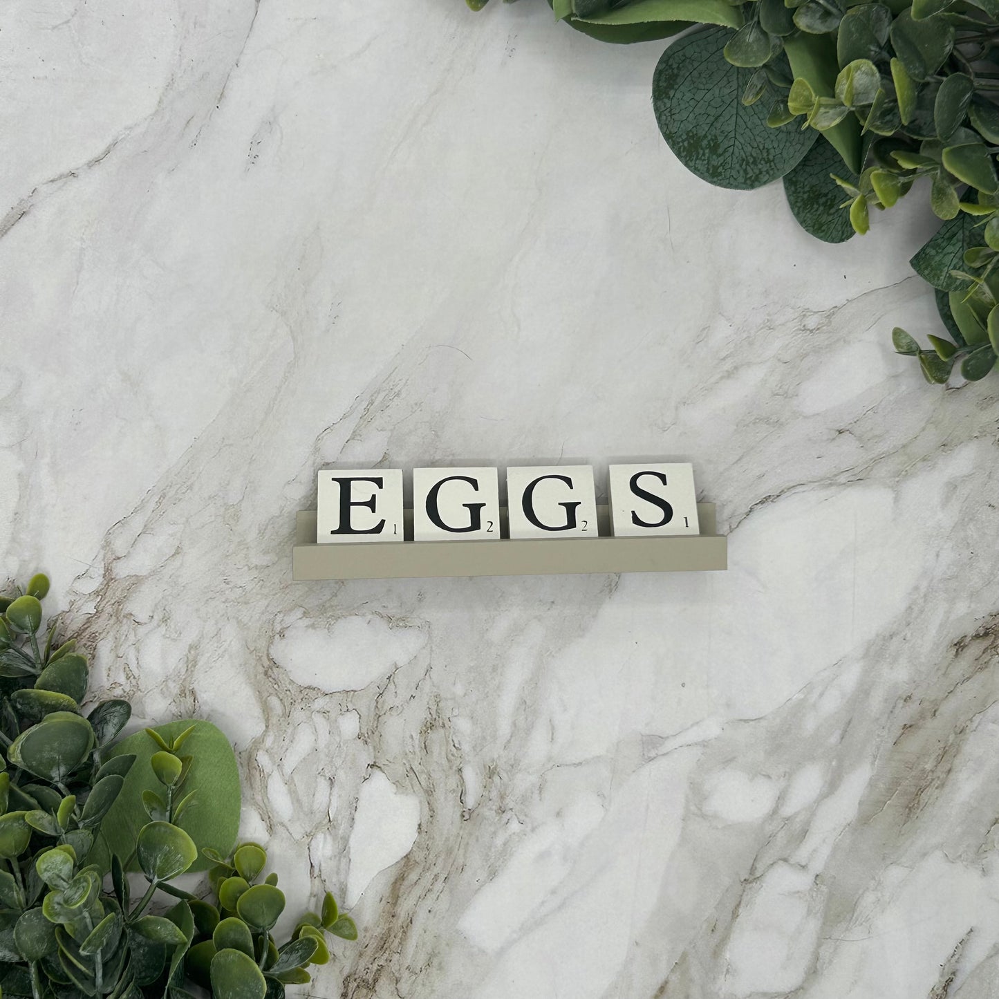 EGGS Scrabble Tiles