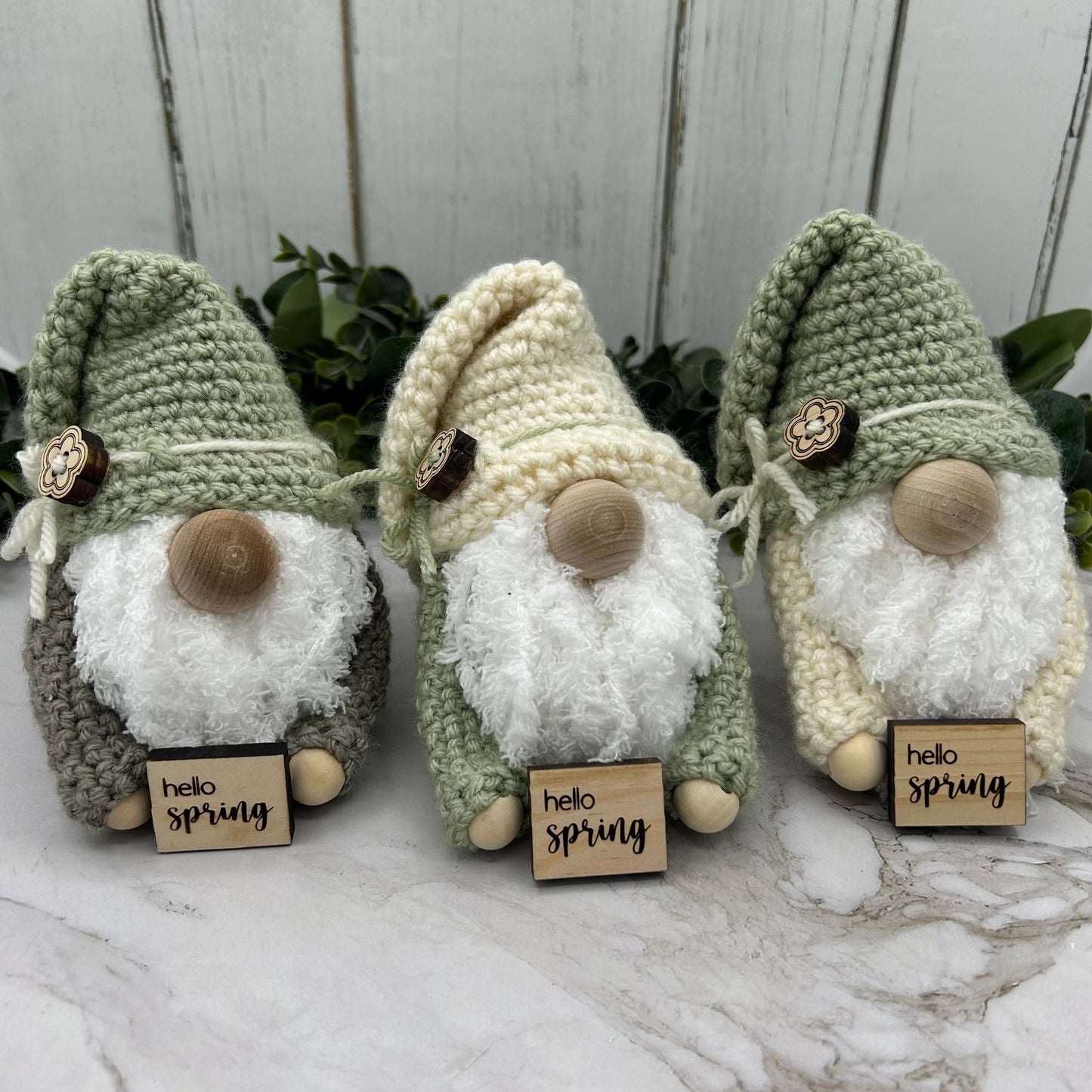 Garden Crochet Mini Gnomes
