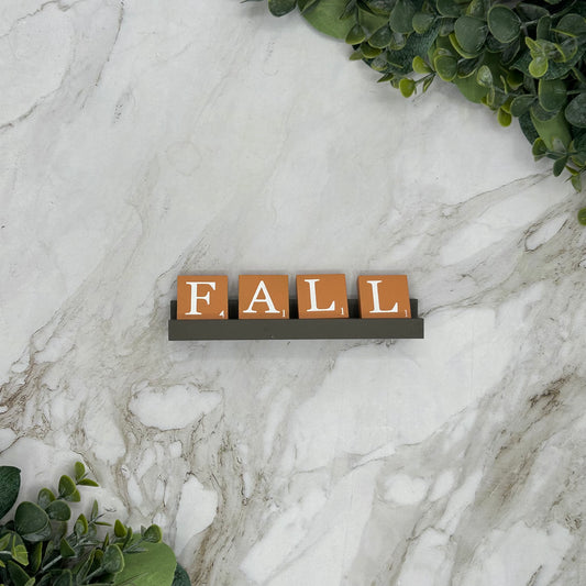 Fall Scrabble Tiles