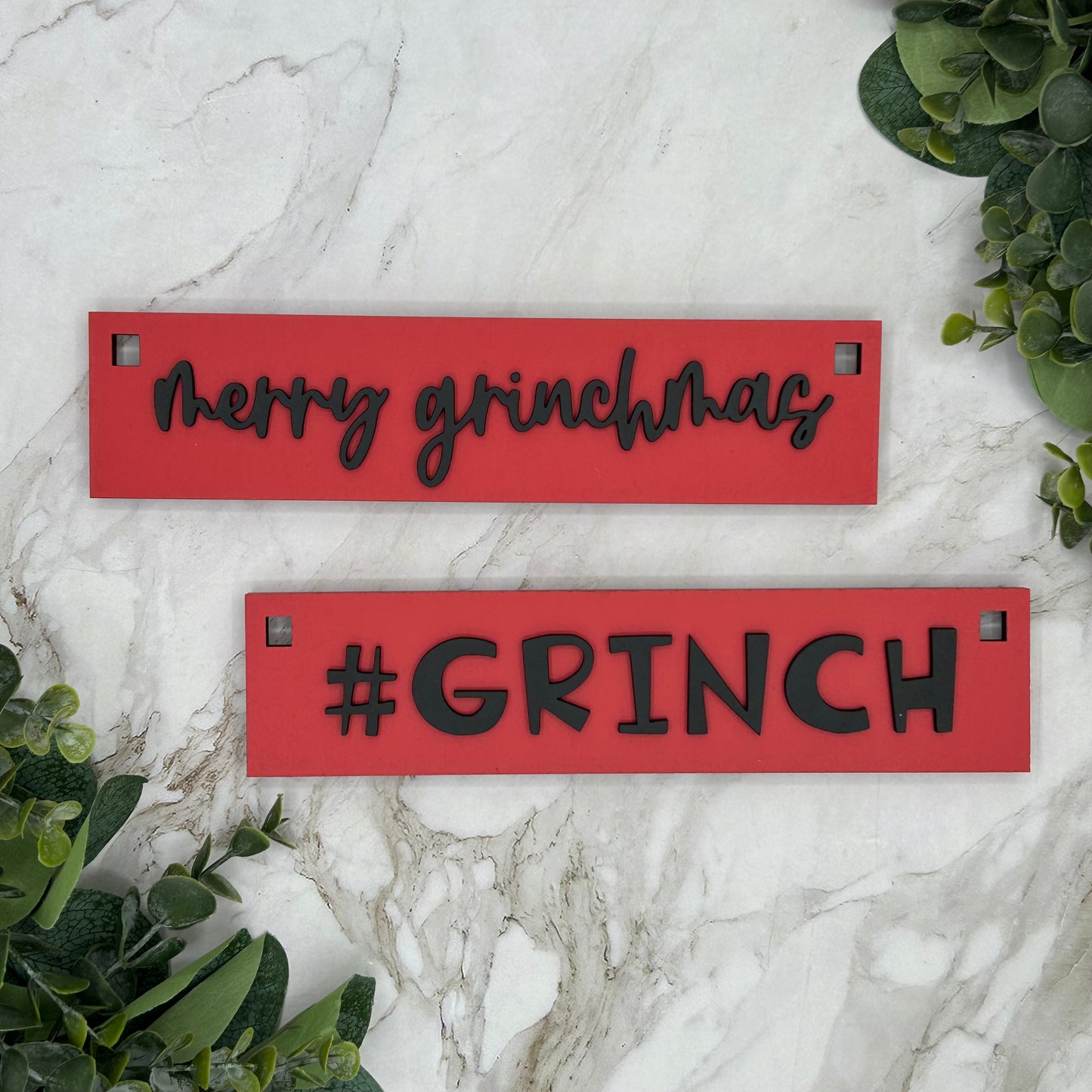 Grinch Hanging Sign