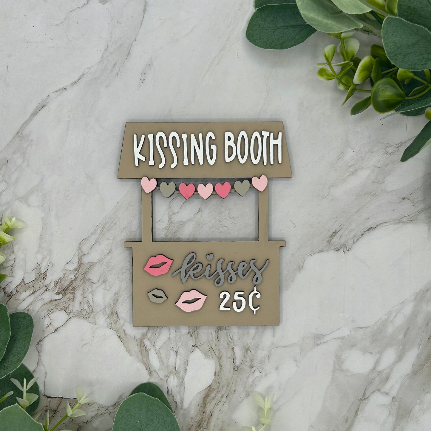 Kissing Booth Sign