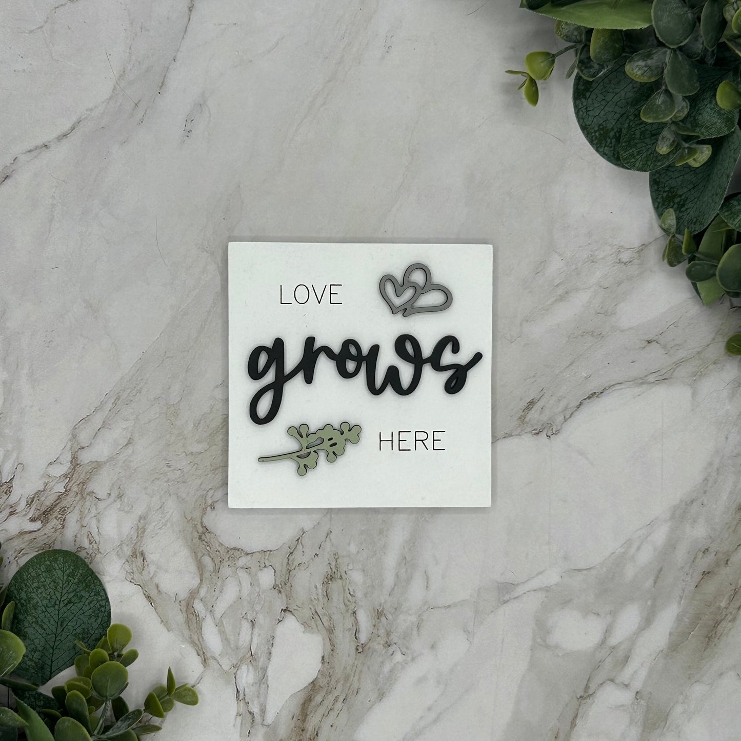 Love Grows Here Sign