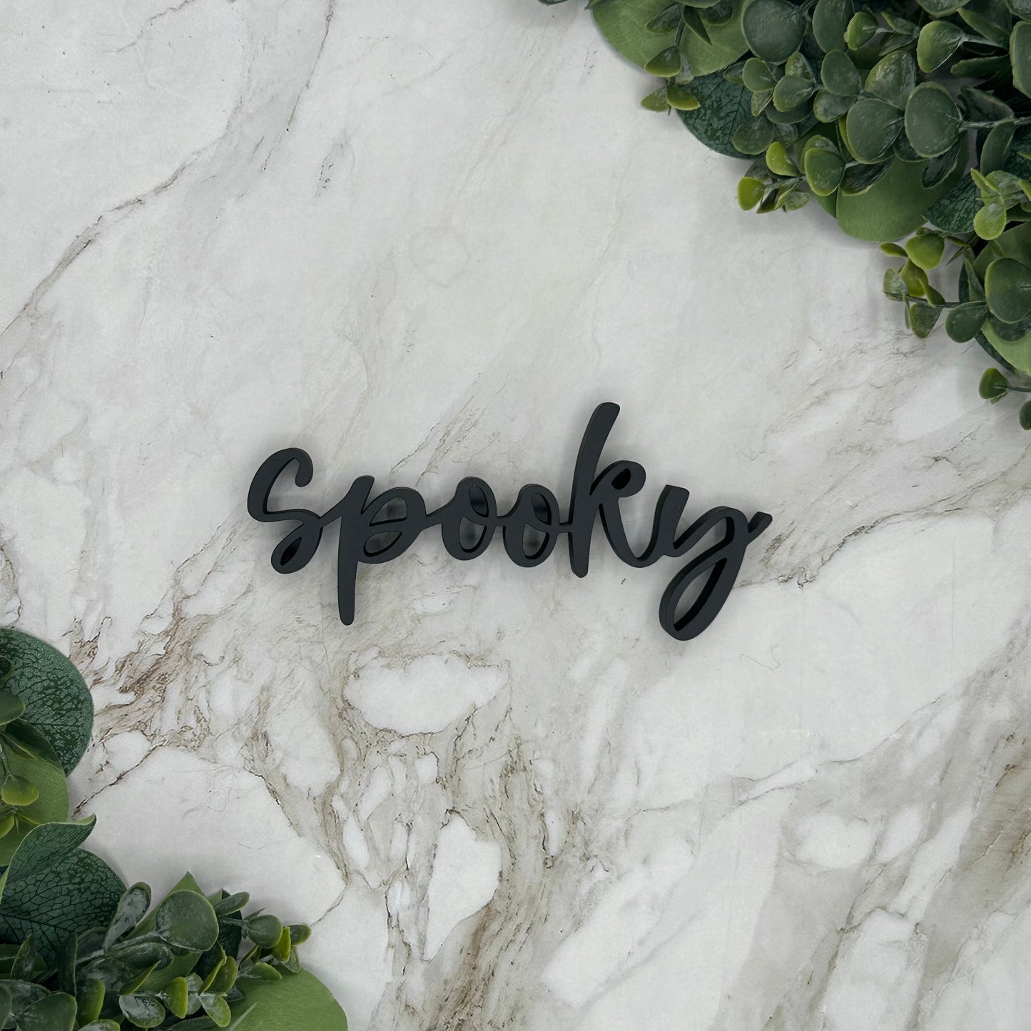 Spooky Word Cutout