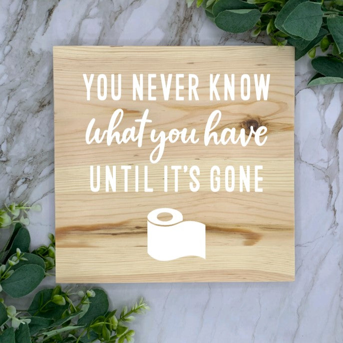 Slab You Never Know Sign-White Font