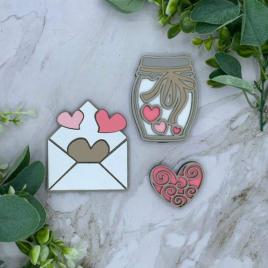 Valentine Mini Wagon-Crate Signs