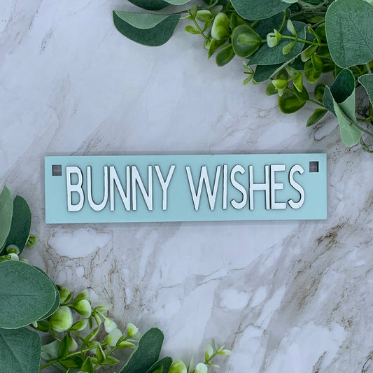 Easter Bench Hanging Sign